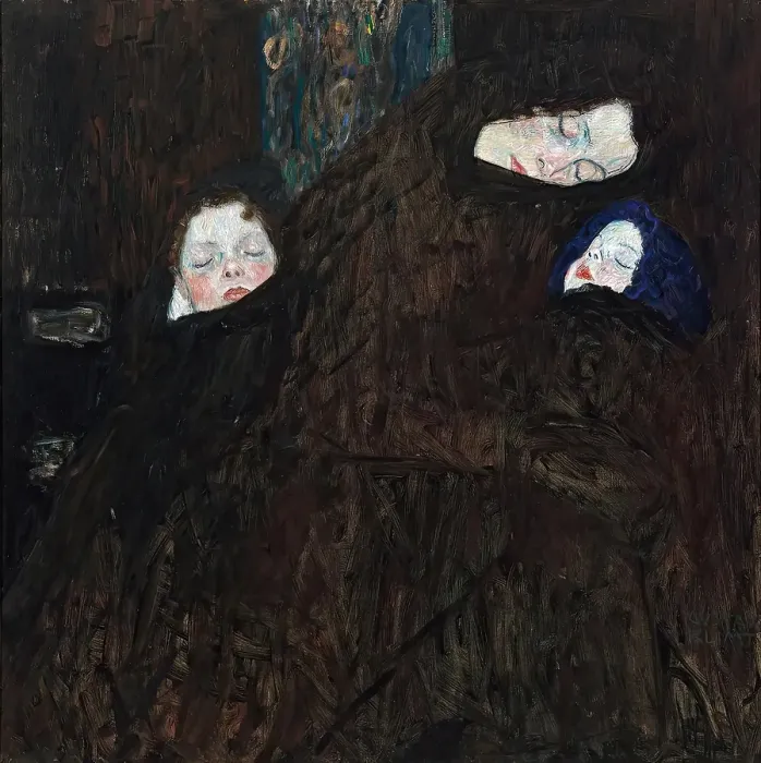 Framed Print : Mother With Two Children (Family)