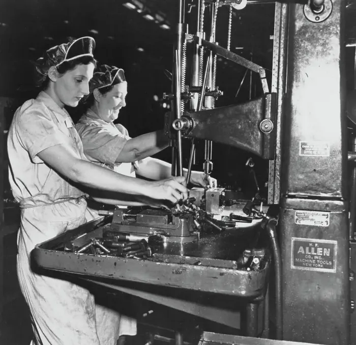 Framed Print : Mother-Daughter War Working Team