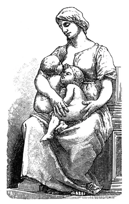 Framed Print : Mother love, Paul Dubois Framed Print : Mother love, Paul Dubois