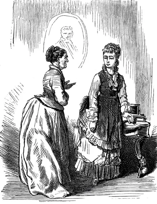 Framed Print : Mother talking to her daughter, giving advice Framed Print : Mother talking to her daughter, giving advice