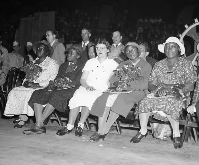 Framed Print : Mothers Of Scottsboro Accused Seated;Ral Framed Print : Mothers Of Scottsboro Accused Seated;Ral