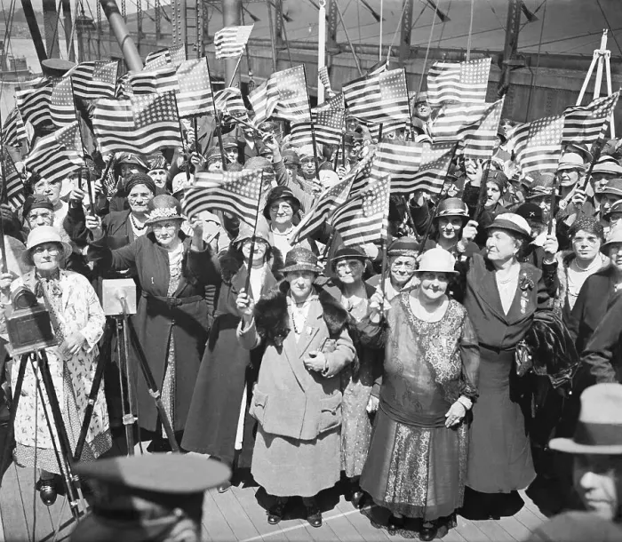 Framed Print : Mothers of Veterans Taking Voyage Framed Print : Mothers of Veterans Taking Voyage