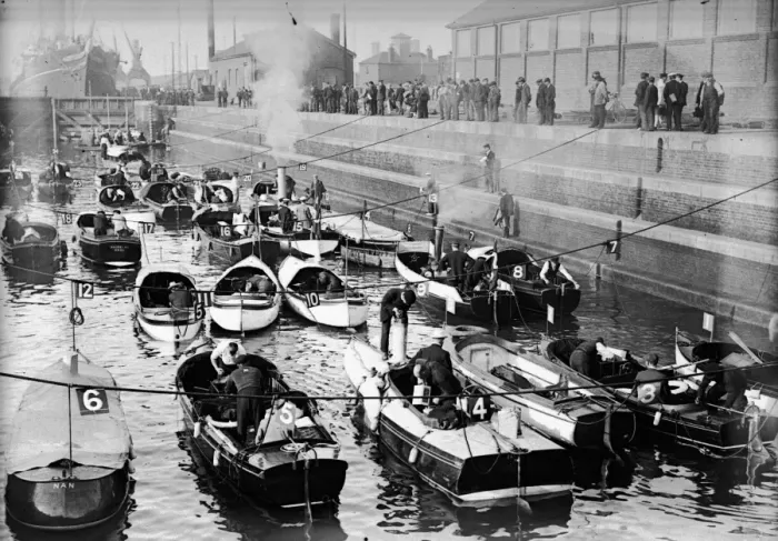Framed Print : Motor-Boat Club Framed Print : Motor-Boat Club