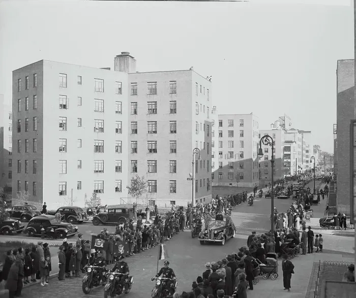 Framed Print : Motorcade Parade for President Theodore Roosevelt