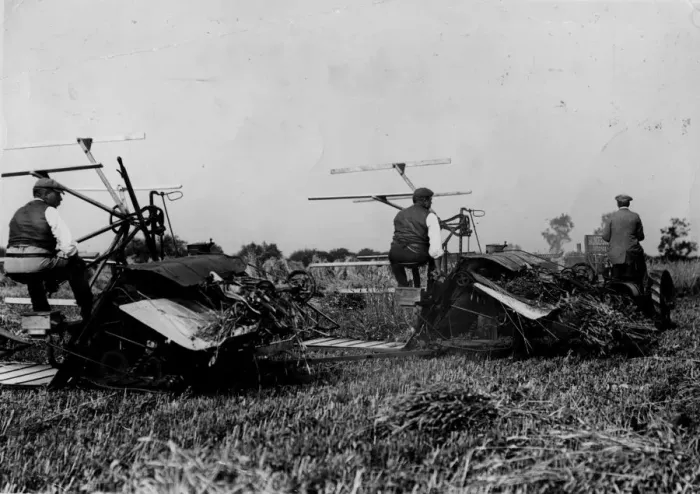 Framed Print : Motorized Harvest Framed Print : Motorized Harvest