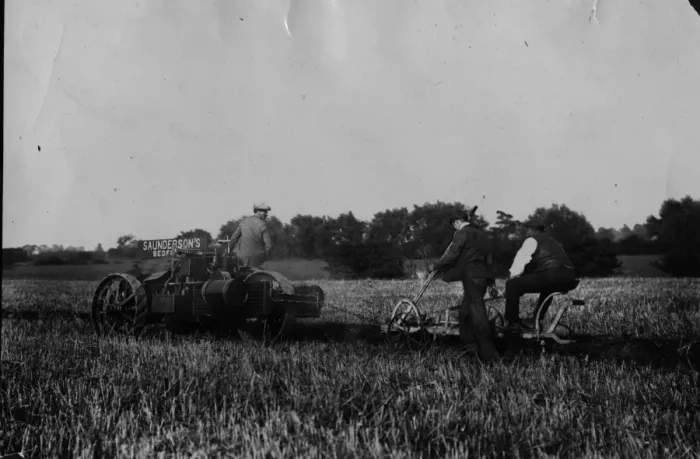 Framed Print : Motorized Plough Framed Print : Motorized Plough