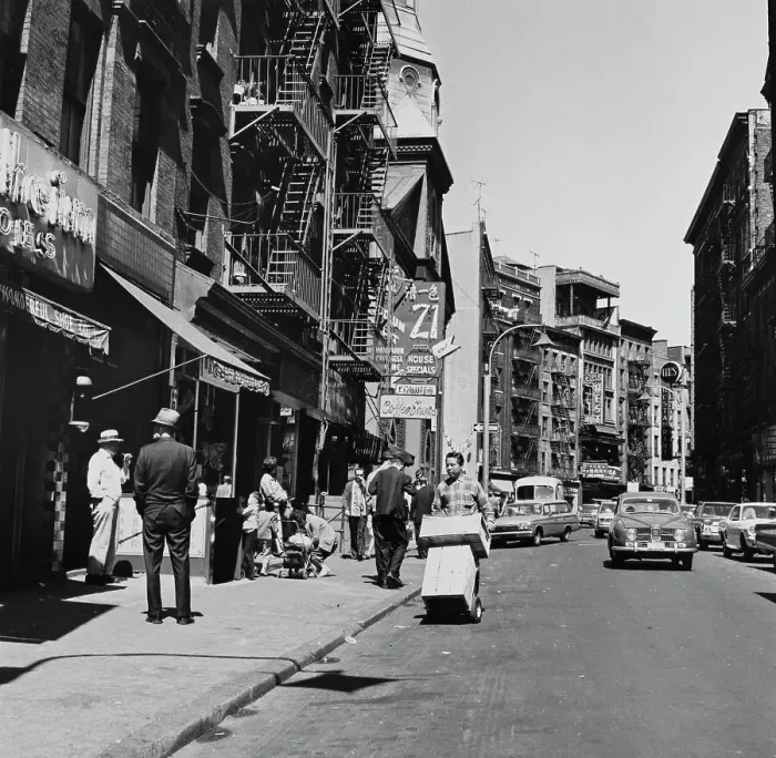 Framed Print : Mott Street Framed Print : Mott Street