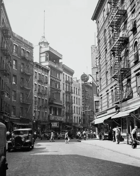 Framed Print : Mott Street Framed Print : Mott Street