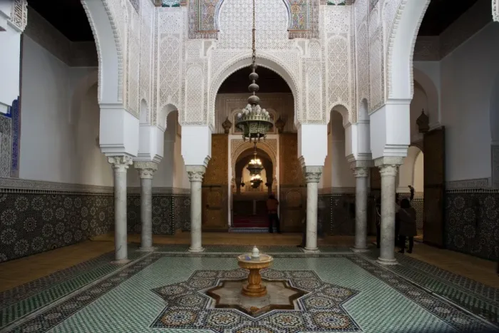 Framed Print : Moulay Ismail mausoleum, Meknes, Morocco Framed Print : Moulay Ismail mausoleum, Meknes, Morocco