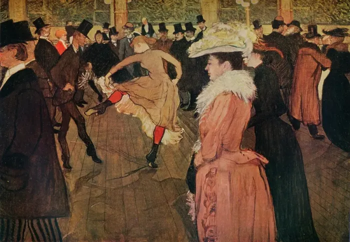 Framed Print : At The Moulin Rouge, The Dance, 1890 (1934)