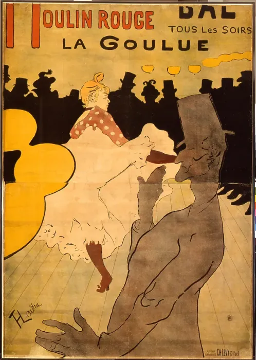 Framed Print : Moulin Rouge-La Goulue Framed Print : Moulin Rouge-La Goulue