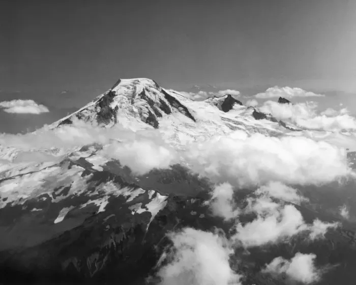 Framed Print : Mount Baker