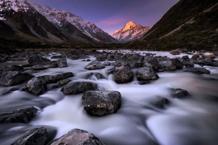 Framed Print : Mount Cook landscape Framed Print : Mount Cook landscape
