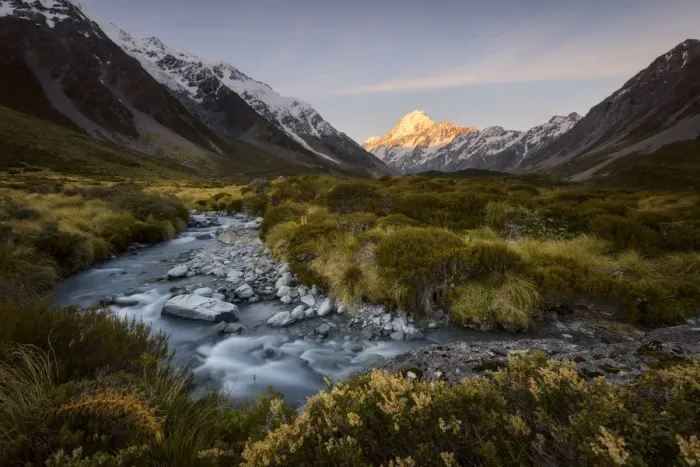 Framed Print : Mount Cook landscape Framed Print : Mount Cook landscape