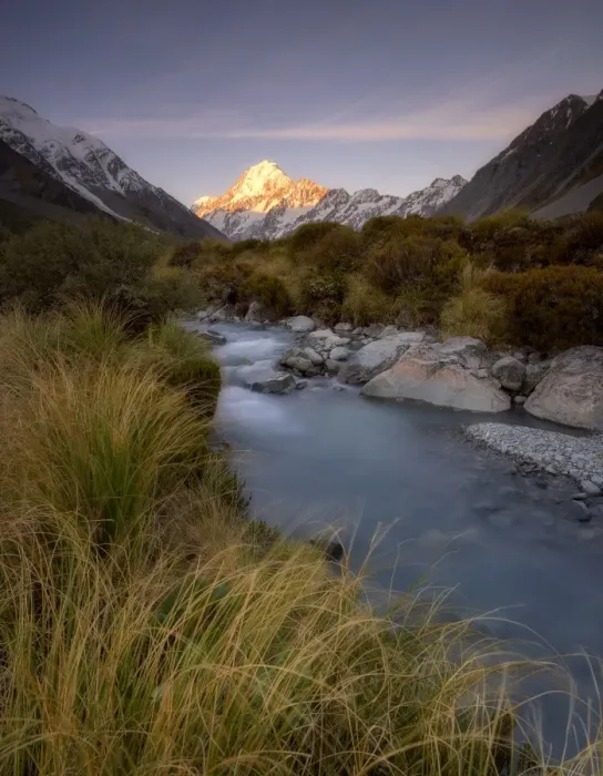 Framed Print : Mount Cook landscape Framed Print : Mount Cook landscape