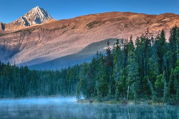 Mount Edith Cavell & Leach Lake, Jasper National Park, Alberta, Canada
