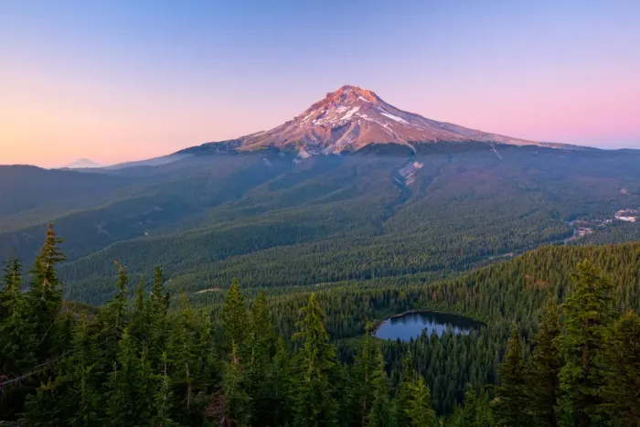 Framed Print : Mount hood and mirror lake Framed Print : Mount hood and mirror lake