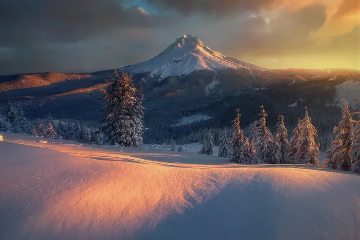 Framed Print : Mount Hood, Oregon