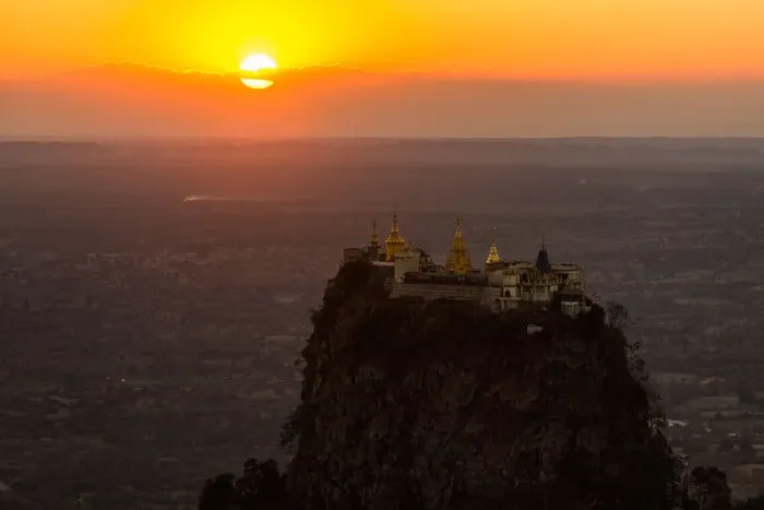 Framed Print : Mount Popa Framed Print : Mount Popa