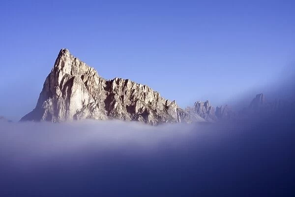Mount Ra Gusela, 2595 m, Dolomites, Alto Adige, South Tirol, Alps, Italy, Europe