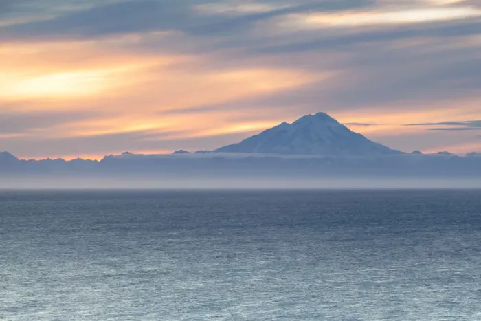 Framed Print : Mount Redoubt stratovolcano, Aleutian Range, Cook Inlet, Alaska, USA Framed Print : Mount Redoubt stratovolcano, Aleutian Range, Cook Inlet, Alaska, USA