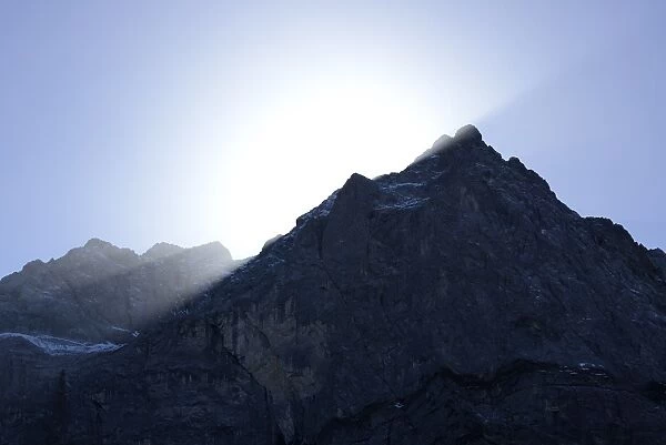Mount Spritzkarspitze, Karwendel Mountains, Risstal Valley, Tyrol, Austria, Europe, PublicGround