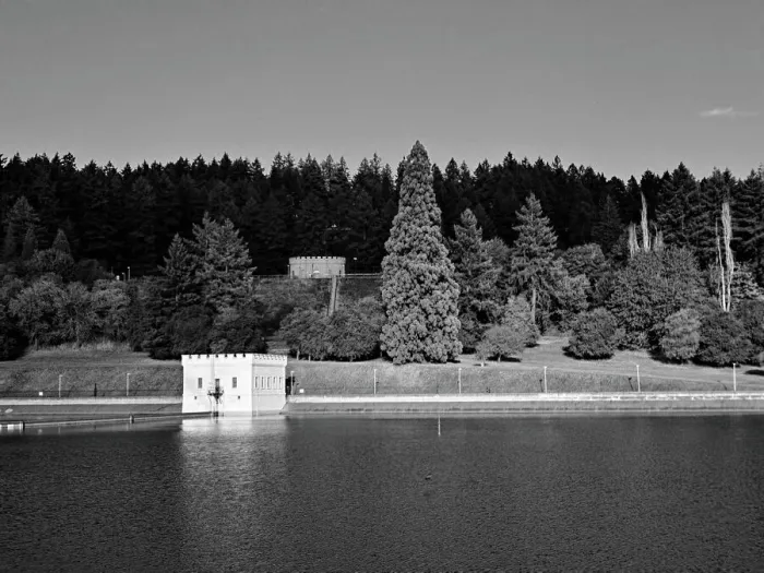 Framed Print : The Mount Tabor Water Reservoir in Portland, Oregon Framed Print : The Mount Tabor Water Reservoir in Portland, Oregon