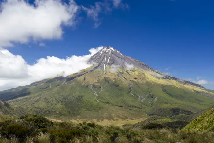 Framed Print : Mount Taranaki volcano, Pouakai Range, Egmont National Park, Taranaki Region, New Zealand Framed Print : Mount Taranaki volcano, Pouakai Range, Egmont National Park, Taranaki Region, New Zealand