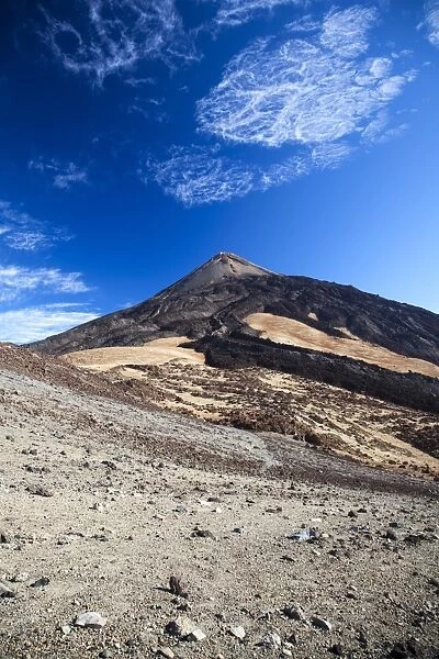 Mount Teide summit as seen from Pico Viejo