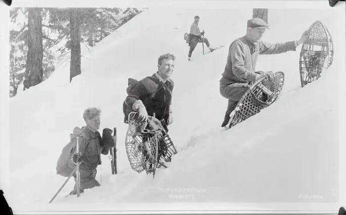 Framed Print : Mountain Climbers Traveling Uphill Framed Print : Mountain Climbers Traveling Uphill