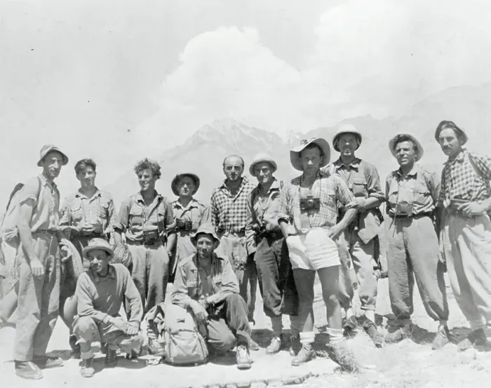 Framed Print : Mountain Climbing Team Framed Print : Mountain Climbing Team