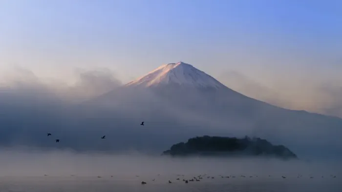 Framed Print : Mountain Fujiyama from kawaguchi lake Framed Print : Mountain Fujiyama from kawaguchi lake