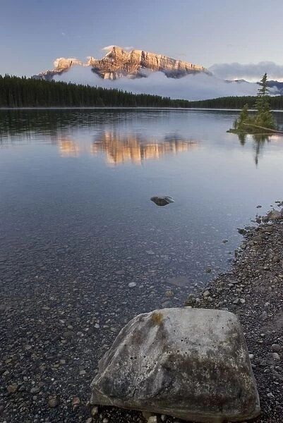 Mountain lake, Banff National Park, Alberta, Canada