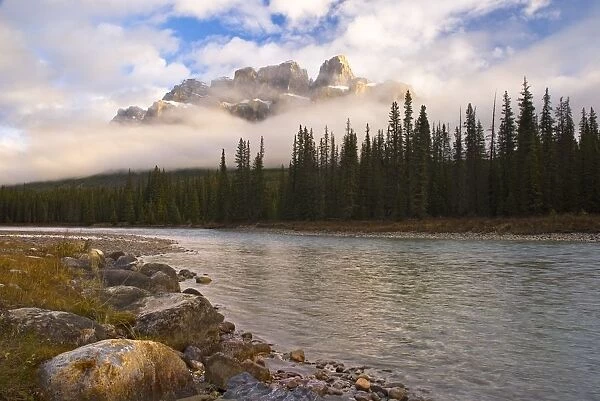 Mountain landscape, Banff National Park, Alberta, Canada
