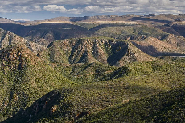 Mountain landscape, Baviaanskloof, Eastern Cape, South Africa, Africa