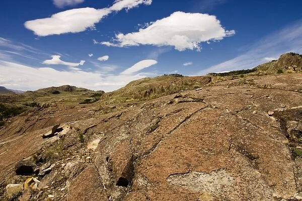 Mountain landscape in Los Glaciares National Park