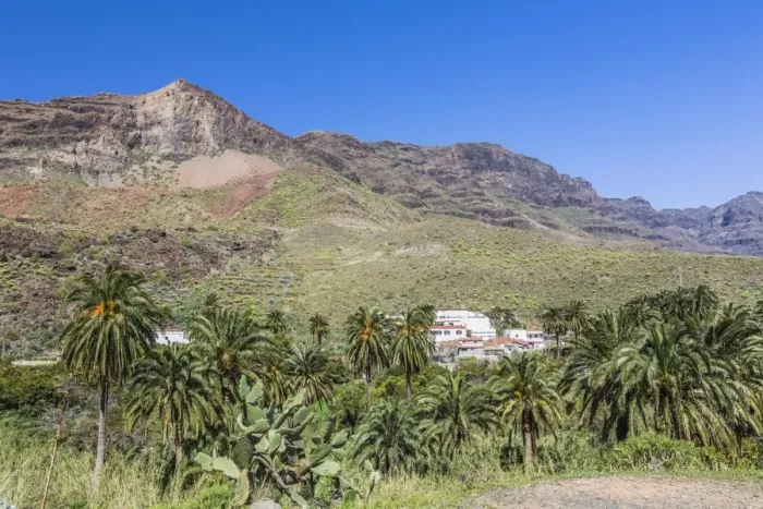 Framed Print : Mountain landscape near Artenara, Gran Canaria, Canary Islands, Spain Framed Print : Mountain landscape near Artenara, Gran Canaria, Canary Islands, Spain