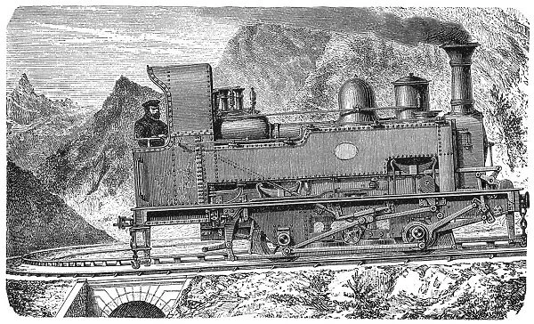 Mountain locomotive