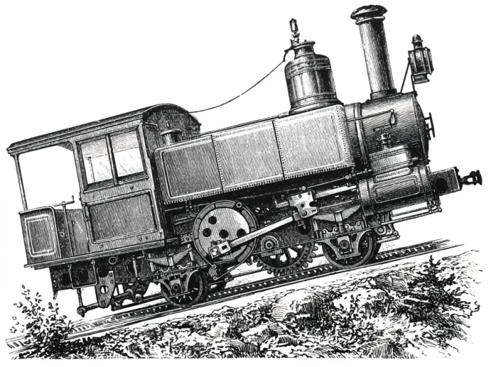 Framed Print : Mountain locomotive Framed Print : Mountain locomotive