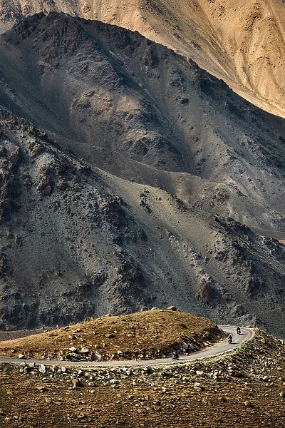Mountain pass in Ladakh region