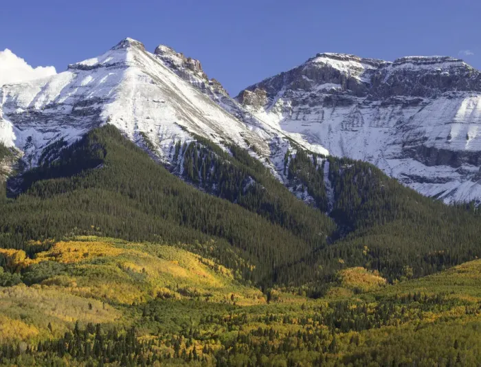 Framed Print : Mountain and valley landscape, San Juan Mountains, Colorado, USA Framed Print : Mountain and valley landscape, San Juan Mountains, Colorado, USA