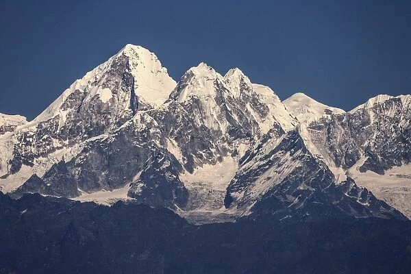 Mountains of the Himalayas, at Nagarkot, Nepal
