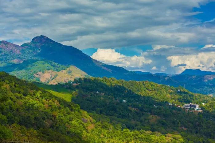 Framed Print : Mountains in Kerala