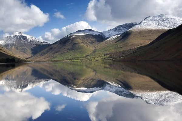 Mountains and lake, Lake District, Cumbria, England