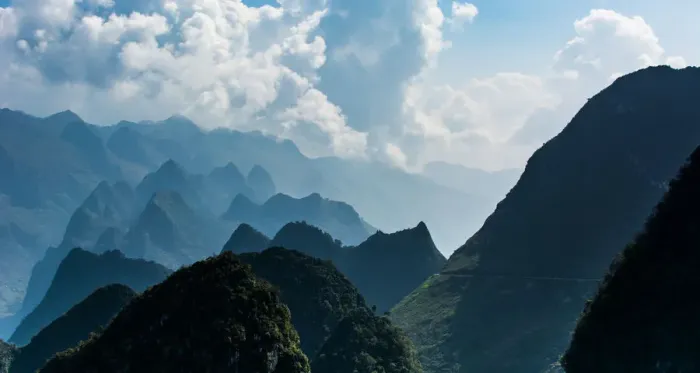 Framed Print : Mountains Layers