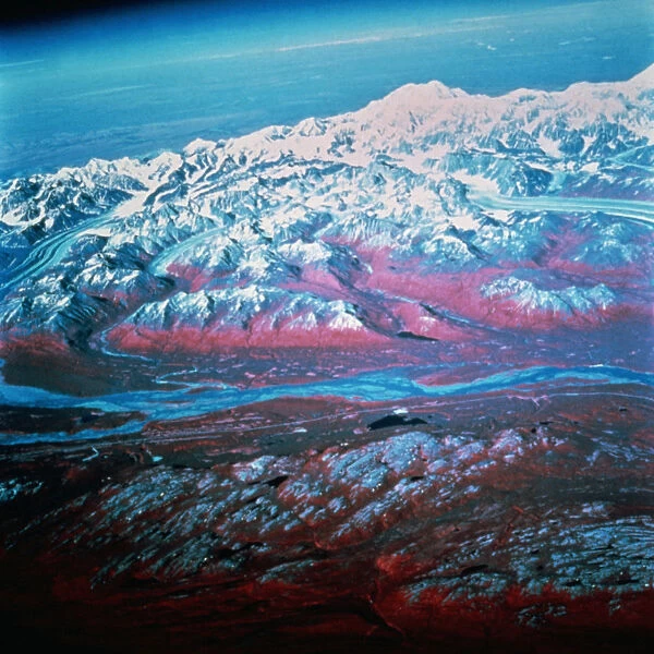 Mountains From Orbit