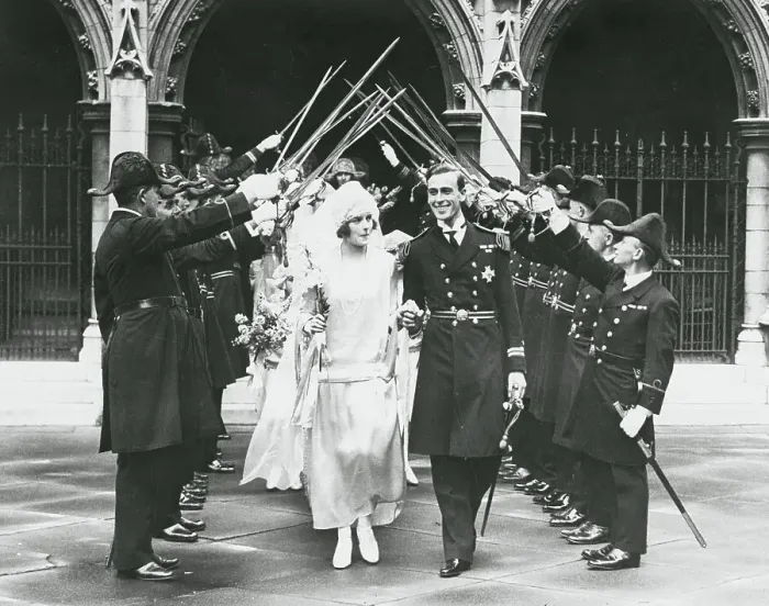 Framed Print : Mountbatten Marries 1922 Framed Print : Mountbatten Marries 1922