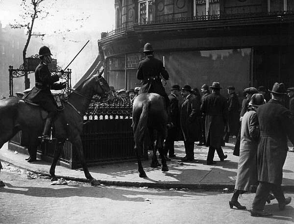 Mounted Police Action