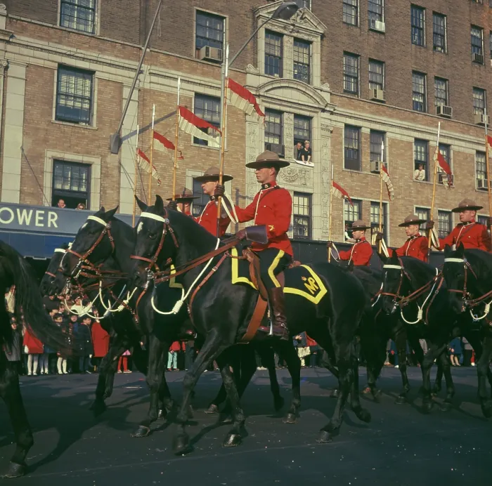 Framed Print : Mounties On Parade Framed Print : Mounties On Parade