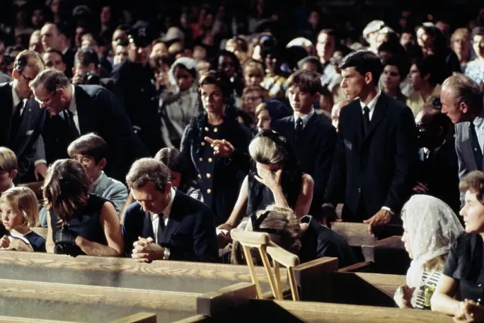 Framed Print : Mourners At Robert F Kennedy Wake Framed Print : Mourners At Robert F Kennedy Wake